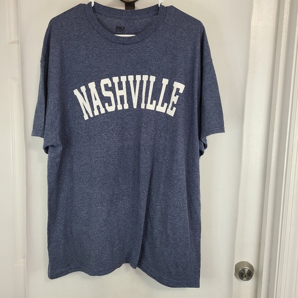 (818) MV Sports Nashville T-Shirt Size: XL Color: Grey  (Unisex) - Picture 2 of 12
